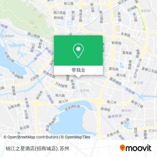 锦江之星酒店(招商城店)地图