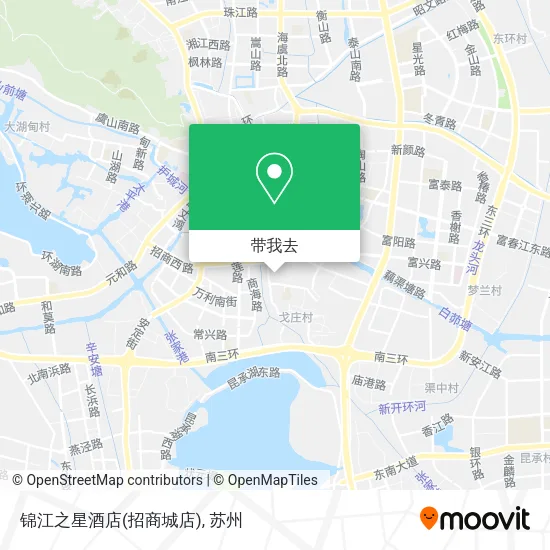 锦江之星酒店(招商城店)地图