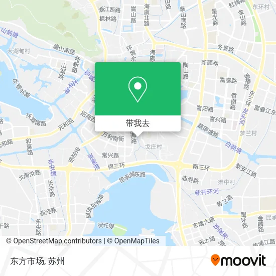 东方市场地图