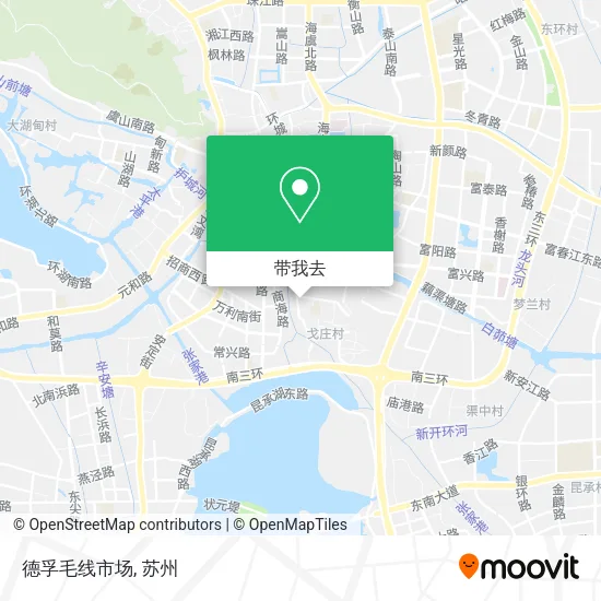 德孚毛线市场地图