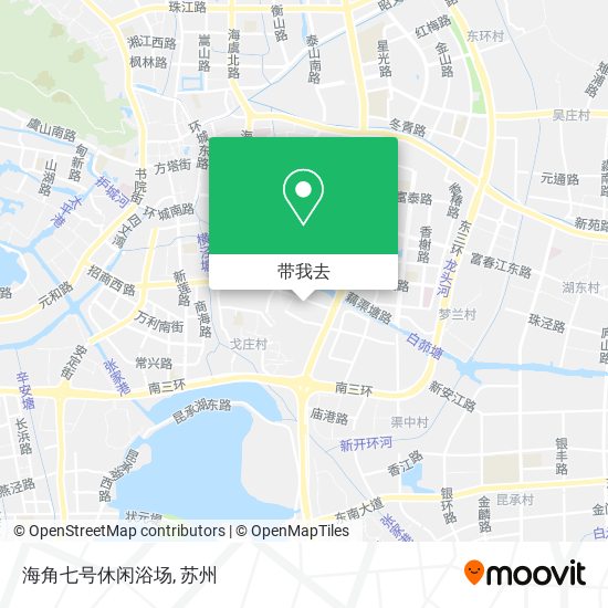 海角七号休闲浴场地图