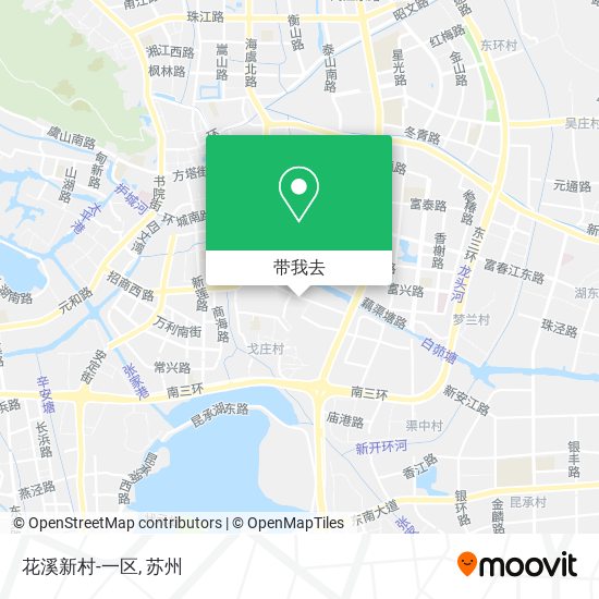 花溪新村-一区地图