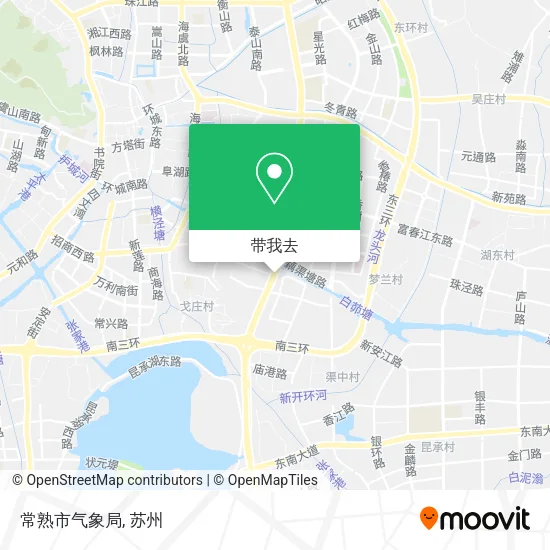 常熟市气象局地图