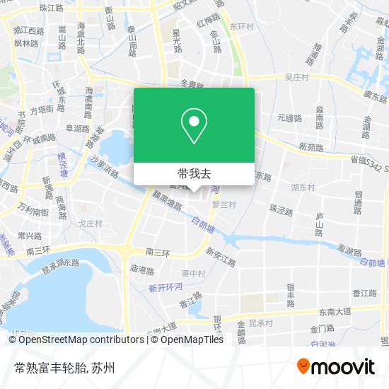 常熟富丰轮胎地图