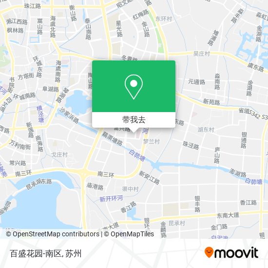 百盛花园-南区地图