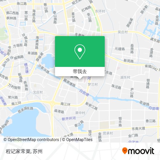 程记家常菜地图