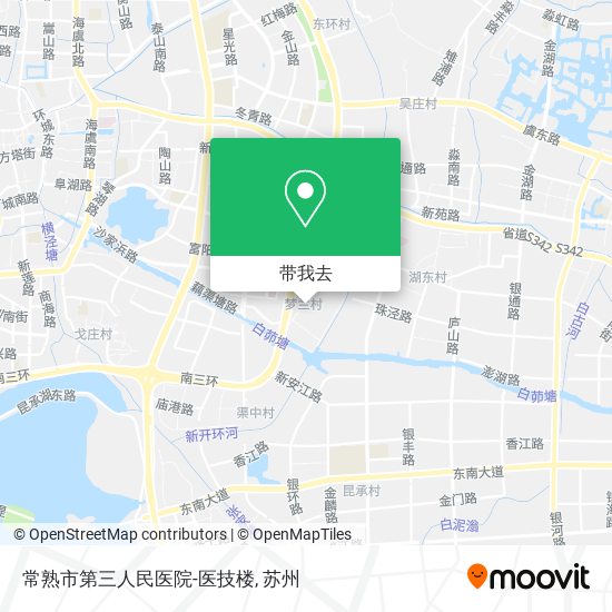常熟市第三人民医院-医技楼地图