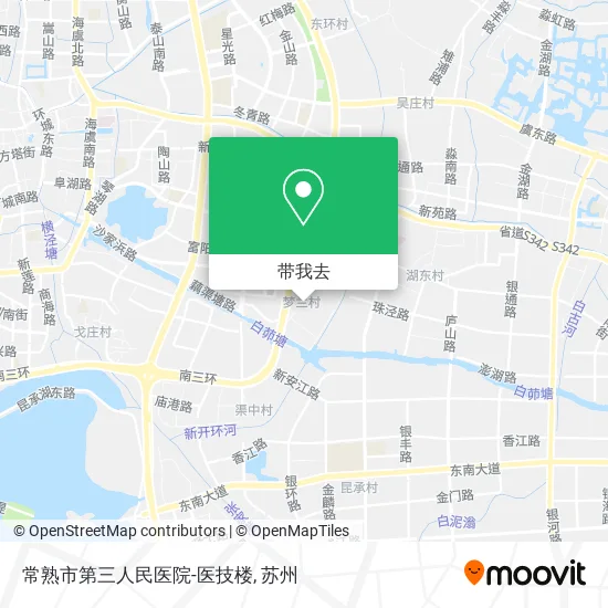 常熟市第三人民医院-医技楼地图