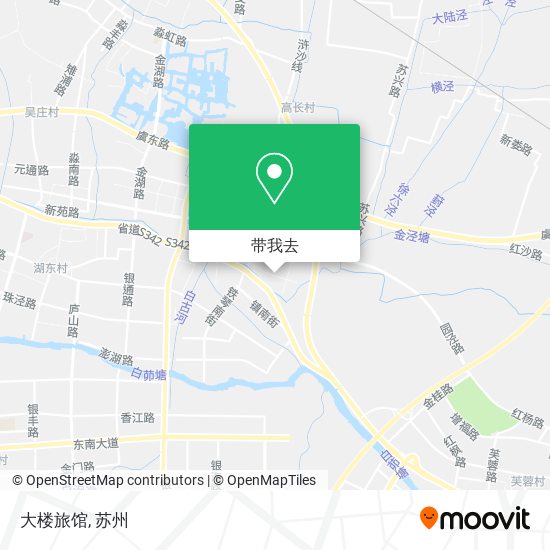 大楼旅馆地图