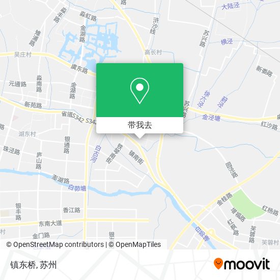 镇东桥地图