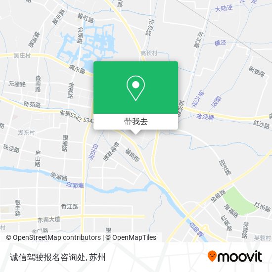 诚信驾驶报名咨询处地图