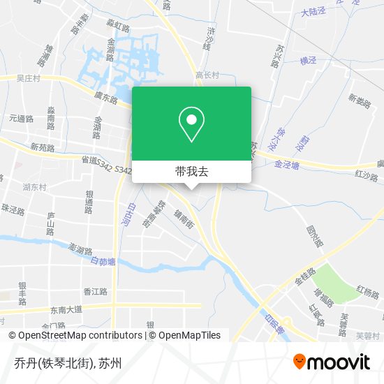 乔丹(铁琴北街)地图