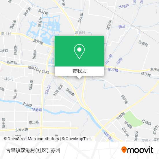 古里镇双港村(社区)地图