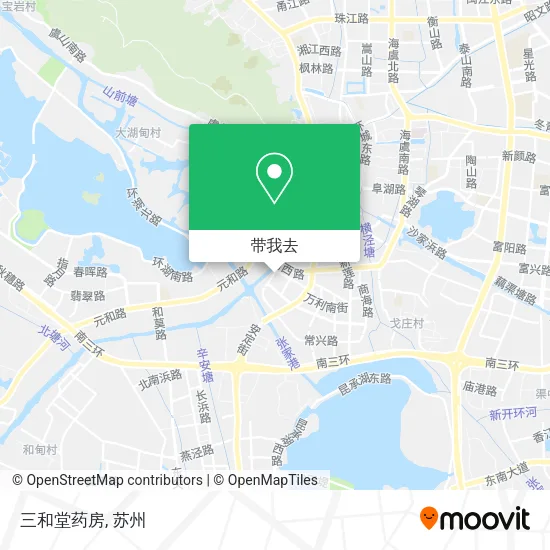 三和堂药房地图