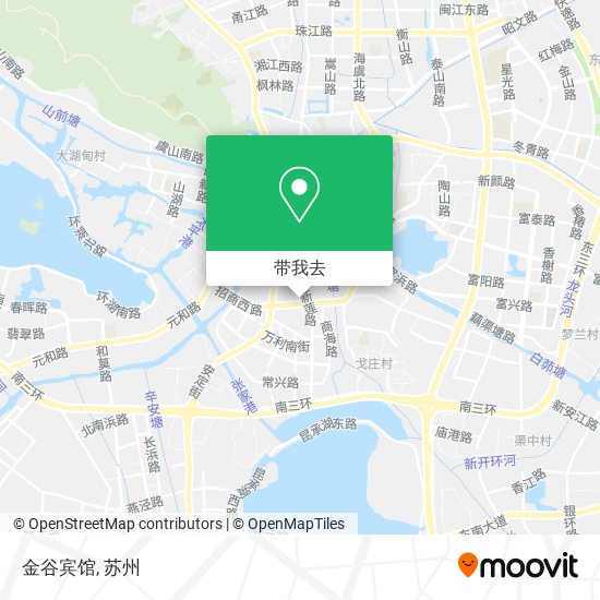 金谷宾馆地图