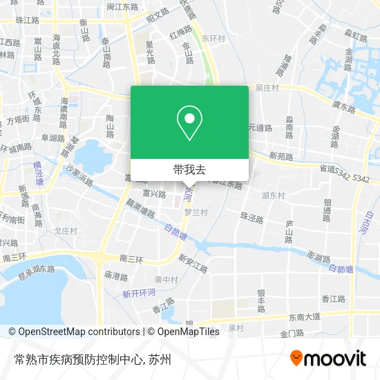 常熟市疾病预防控制中心地图