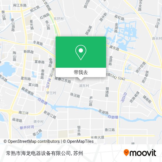 常熟市海龙电器设备有限公司地图