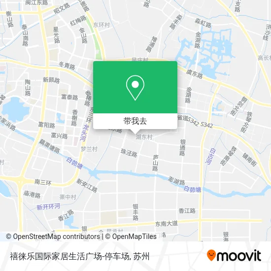 禧徕乐国际家居生活广场-停车场地图