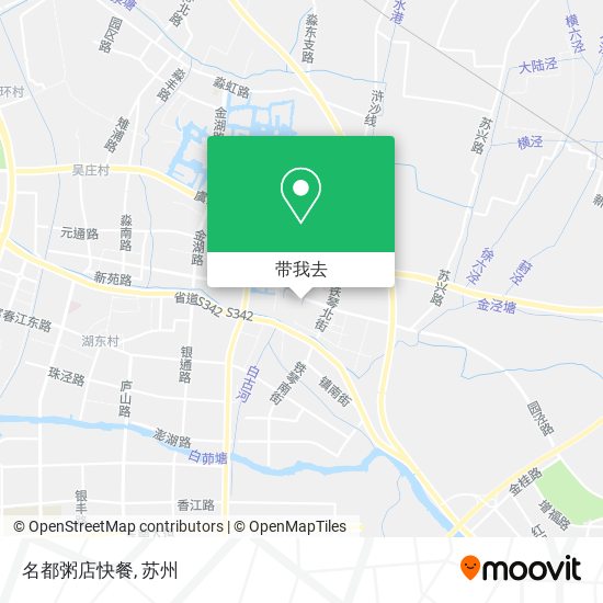 名都粥店快餐地图