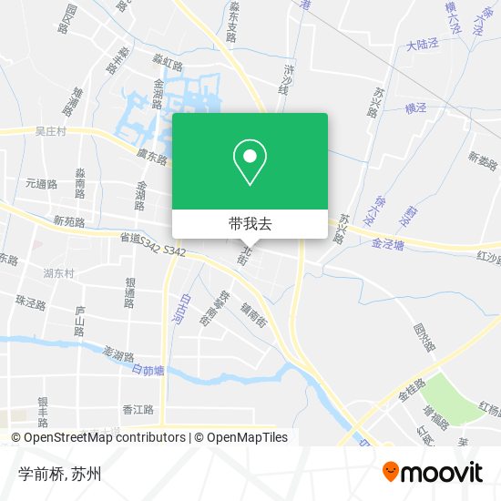 学前桥地图
