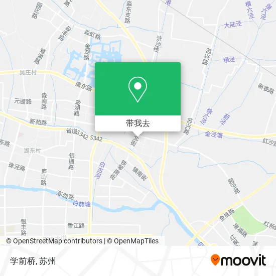 学前桥地图