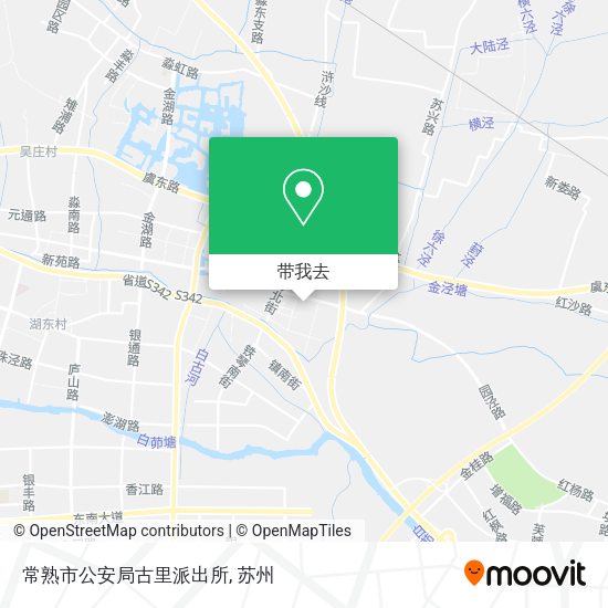 常熟市公安局古里派出所地图