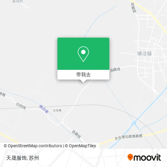 天晟服饰地图
