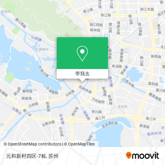 元和新村四区-7栋地图