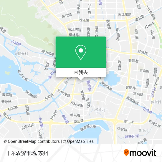 丰乐农贸市场地图