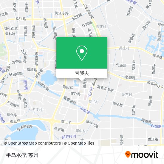 半岛水疗地图