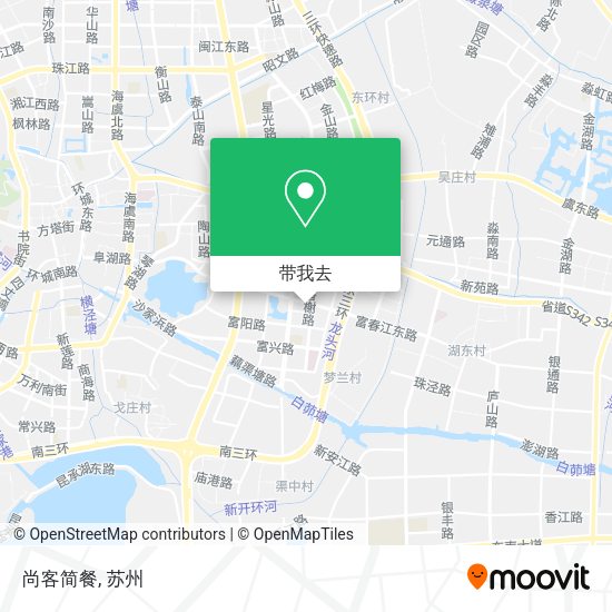 尚客简餐地图