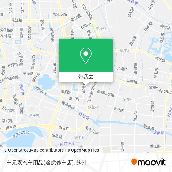 车元素汽车用品(途虎养车店)地图