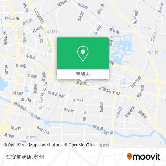 仁安堂药店地图