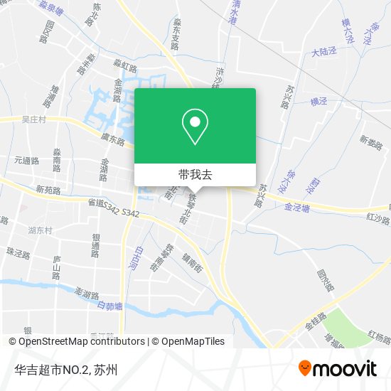 华吉超市NO.2地图