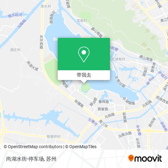 尚湖水街-停车场地图