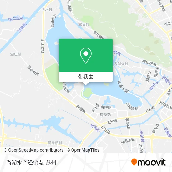 尚湖水产经销点地图