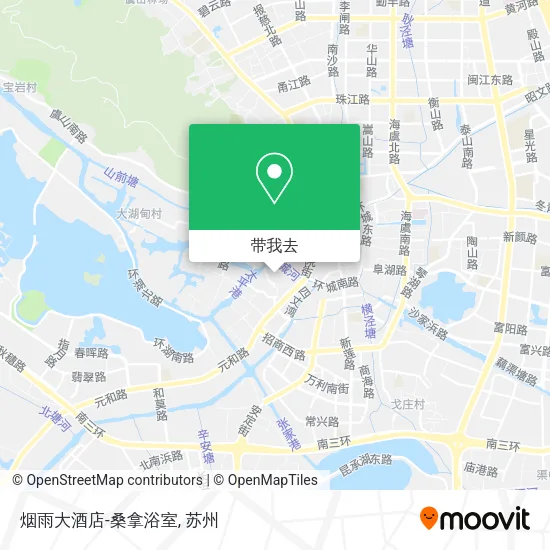 烟雨大酒店-桑拿浴室地图