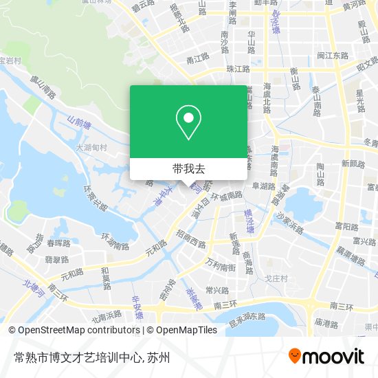 常熟市博文才艺培训中心地图