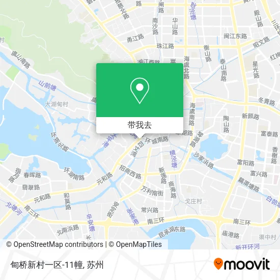 甸桥新村一区-11幢地图