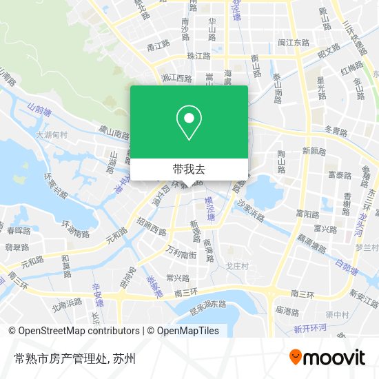 常熟市房产管理处地图