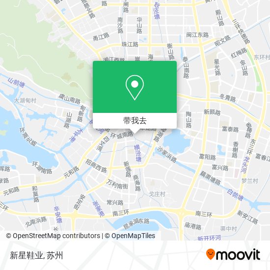 新星鞋业地图