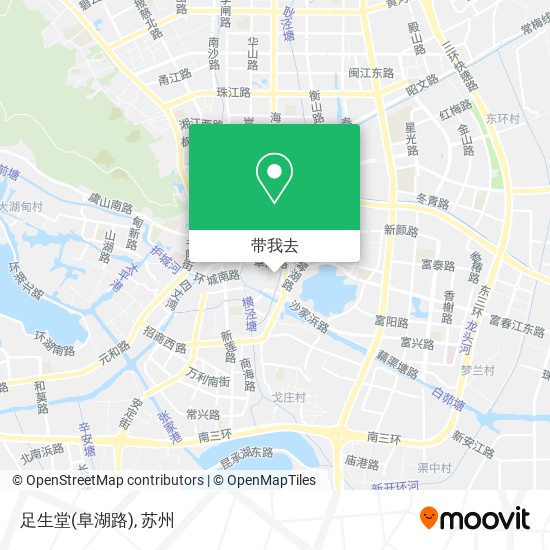 足生堂(阜湖路)地图