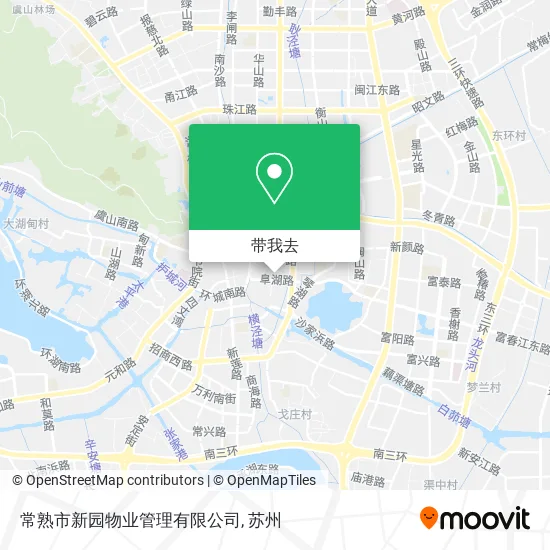 常熟市新园物业管理有限公司地图