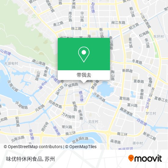 味优特休闲食品地图