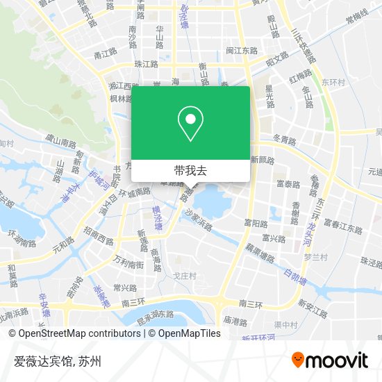 爱薇达宾馆地图
