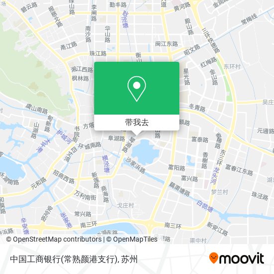 中国工商银行(常熟颜港支行)地图