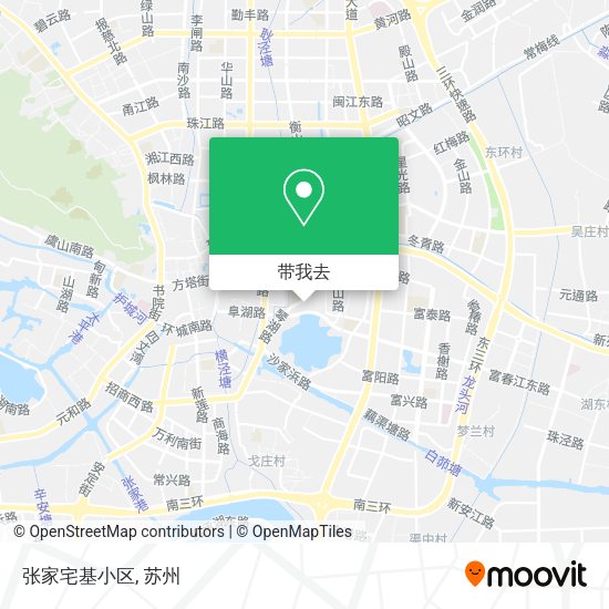 张家宅基小区地图