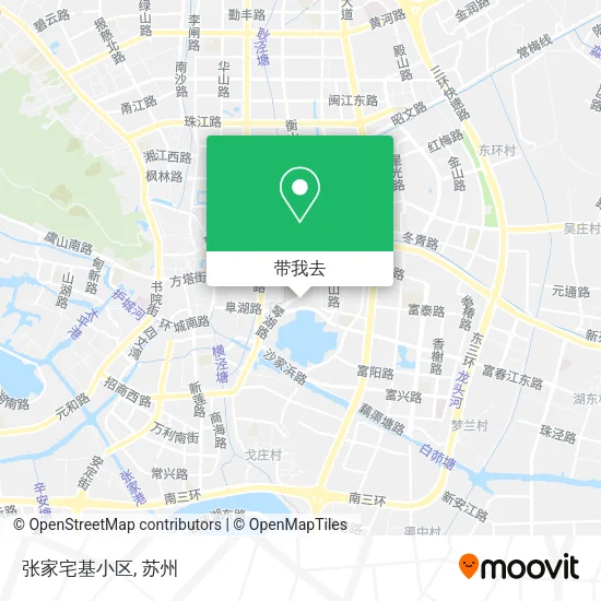 张家宅基小区地图