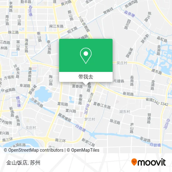 金山饭店地图
