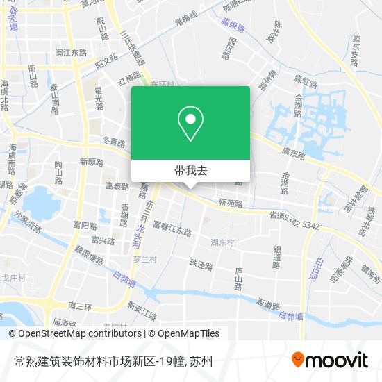 常熟建筑装饰材料市场新区-19幢地图